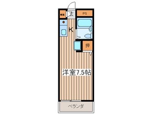 ハイムモンテロ－ザの物件間取画像